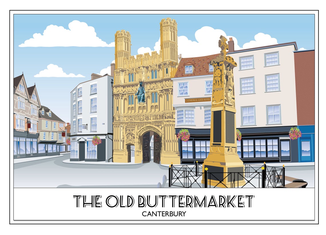 The Old Buttermarket 2, Canterbury Cathedral, Kent