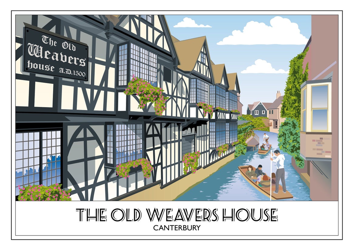 The Old Weavers House 2, Canterbury, River Stour. Kent