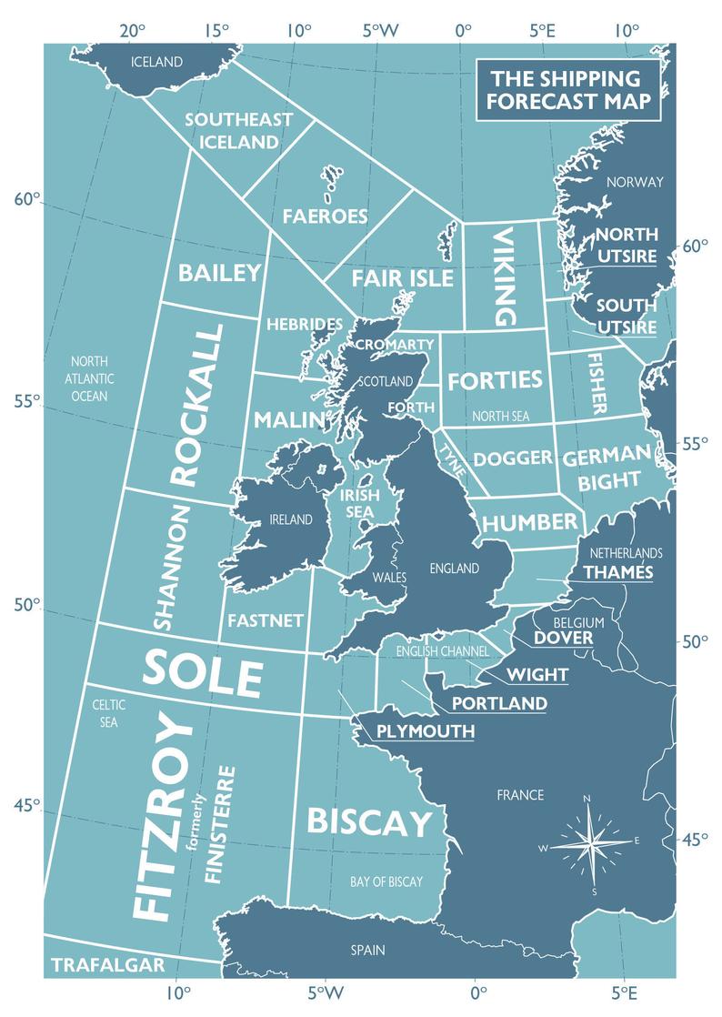 Shipping Forecast Regions